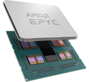 Abbildung eines Server-Prozessor der AMD EPYC™ Reihe
